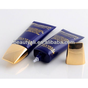 Super Oval Cosmetic BB Cream Tubes With Plasted Cap